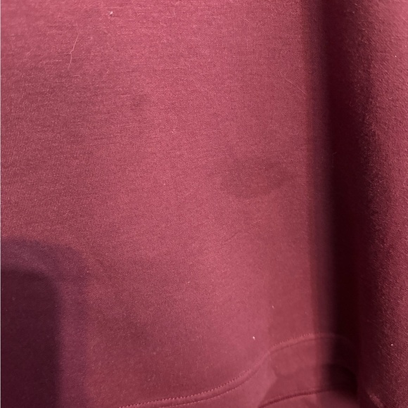 The North Face Women's Short Sleeve Top in Burgundy - Picture 2 of 5